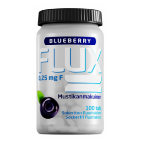 Flux Blueberry fluoritabletti 100 tablettia